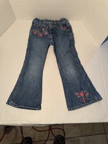 Girls 4 T Denim Jacket And Jeans Lot Of 2 Oshkosh And Jordache Vintage - Picture 3 of 5