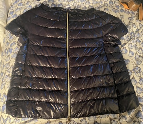 Herno Black Short Sleeve Down Puffer 