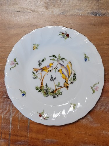12 Pc Vntg Woodland Melody Porcelain Dish Sets of 4 Birds Briard Georges Nature - Picture 10 of 15