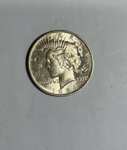1924 Peace Silver Dollar $1,  Choice Uncirculated