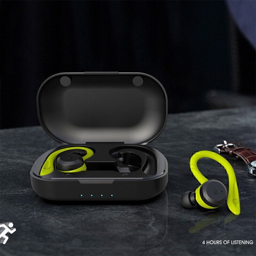 Wireless Earbuds Bluetooth 5.0 Sport Headphones HD Stereo Sound TWS Earphones - Zdjęcie 4 z 15