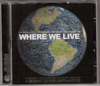 WHERE WE LIVE - STAND FOR WHAT YOU STAND ON   CD ALBUM 16 TITRES 2003 TBE 