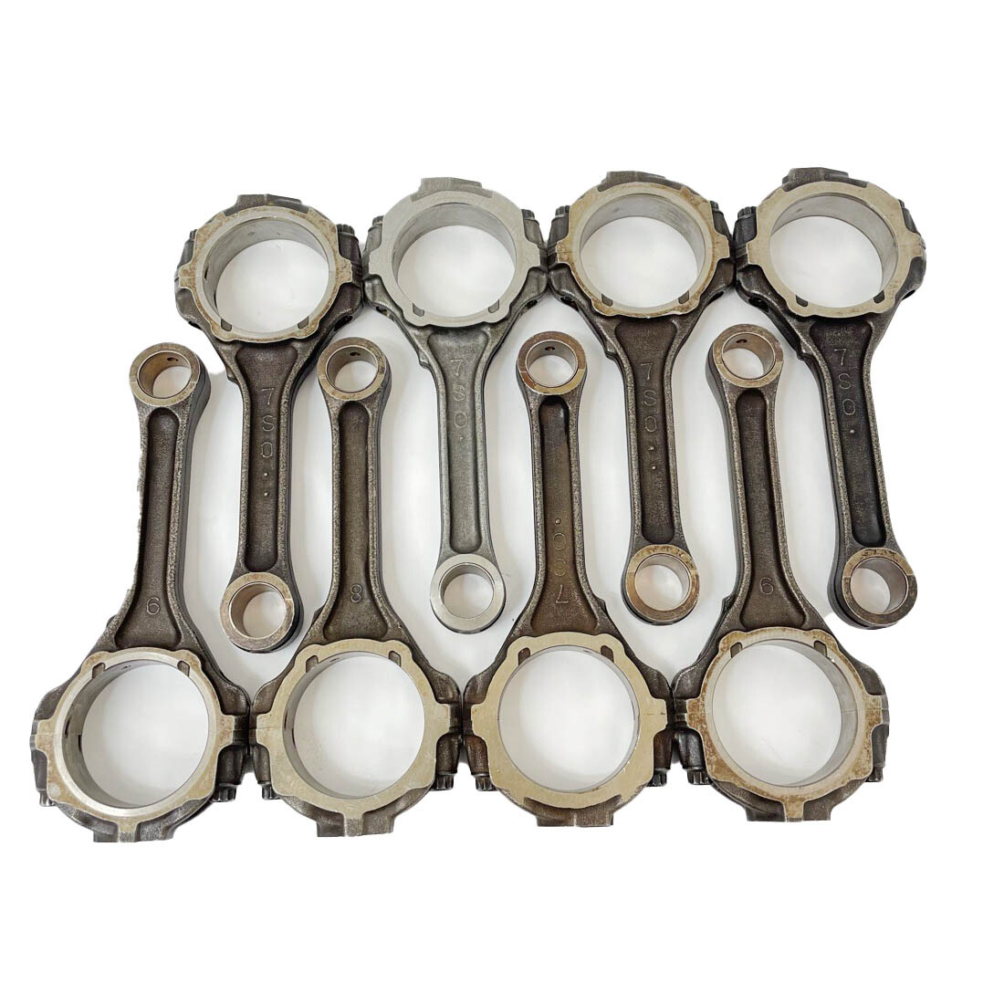Connecting Rods SET of 8 2004-2010 Nissan 5.6L Genuine OEM 7S0