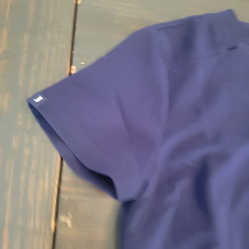 Jaanuu Women's Relaxed 3-Pocket Scrub Top Navy Blue in size SMALL Brand New - Picture 3 of 7
