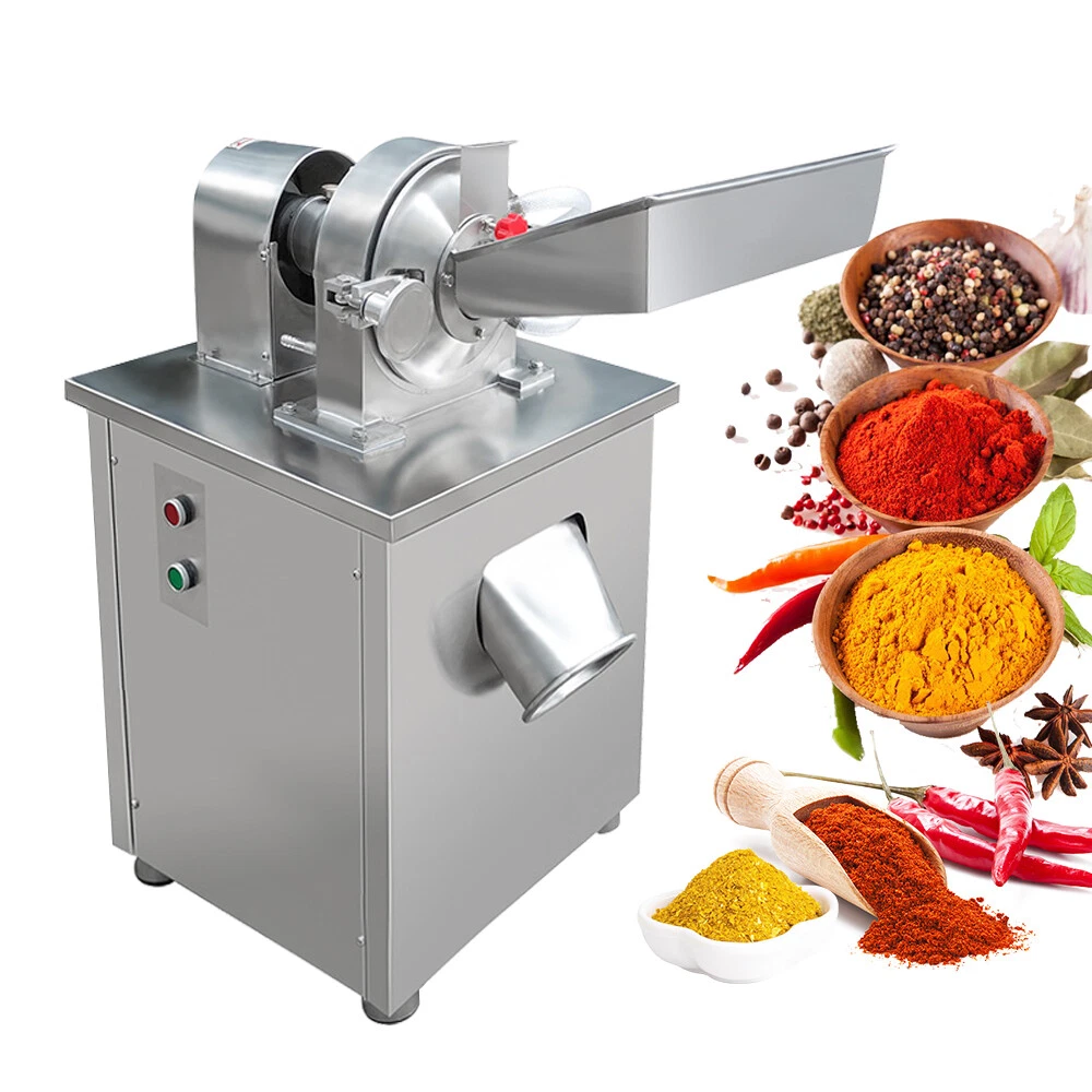 Hammer Mill Grinder Commercial Electric Herb Grinder Mill Automatic Crushing