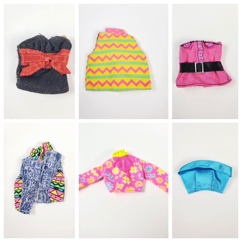 Lot Twelve (12) Casual Blouses Barbie Clothes for 11.5" Doll + Bonus ...