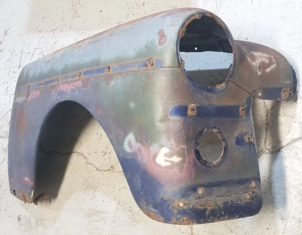 Dodge Plymouth Chrysler Mopar DeSoto 49 50 1949 guardabarros pasajeros derecho Foto 3 de 4