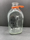 DODD  FARMS Dairy , Corry, Pa.  1/2 Gallon Glass Vintage  Milk Bottle  Holstein