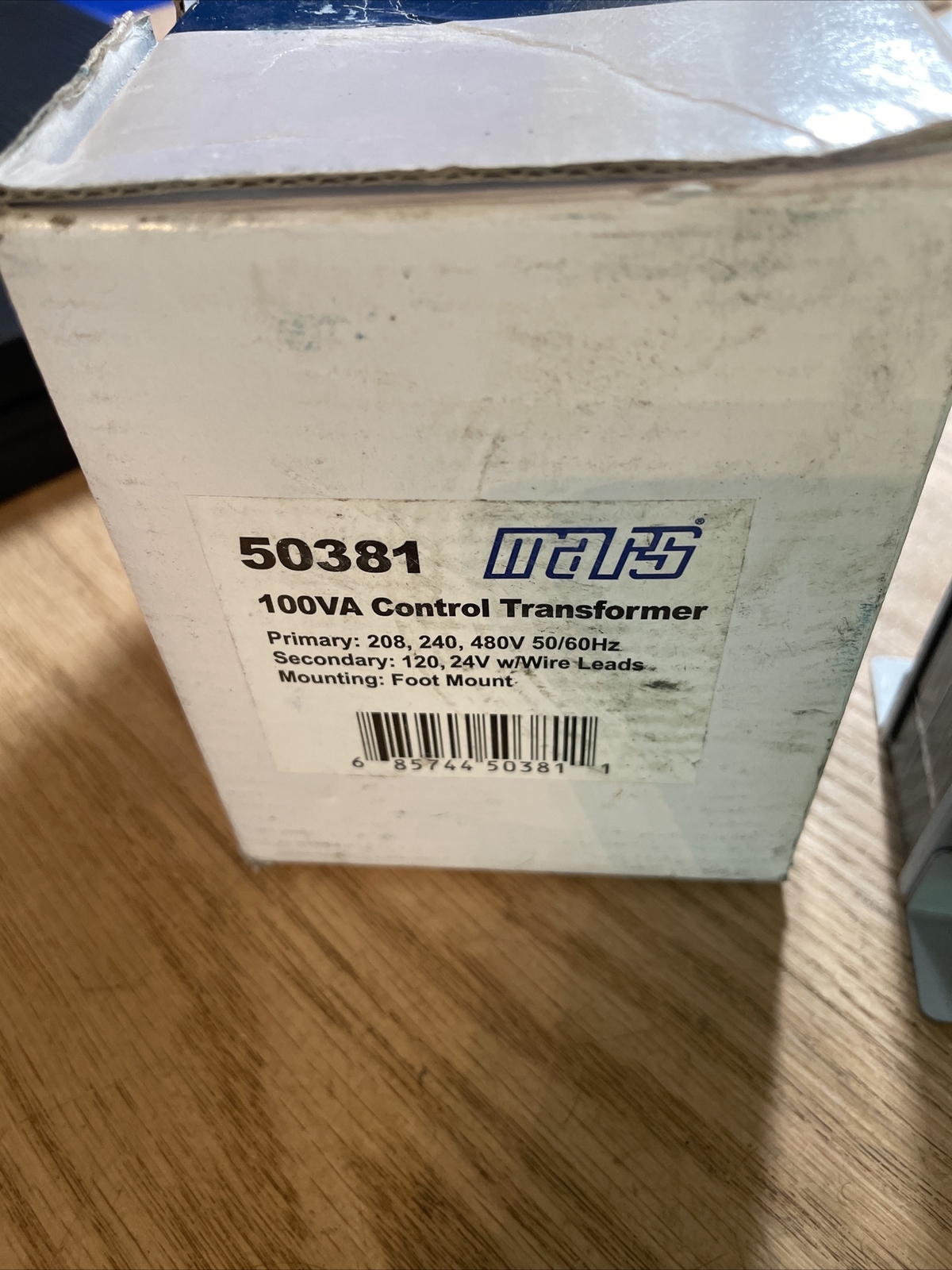 Mars Transformer 100VA 208/240/480V to 120/24V 50381 | eBay