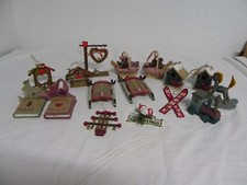 Country Christmas 16 Piece Lot Christmas Ornaments
