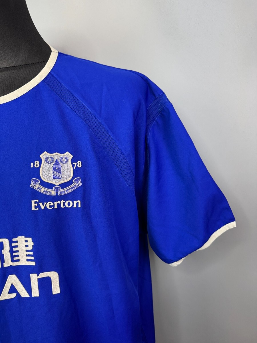 EVERTON 2003 2004 HOME SHIRT FOOTBALL SOCCER JERSEY PUMA MENS BLUE