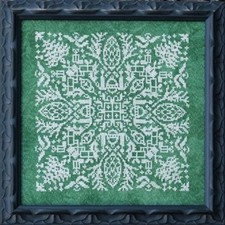 A Holly Jolly Mandala by Ink Circles cross st...