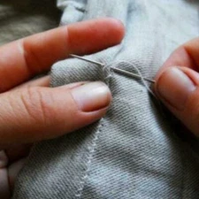 .#..25Pcs Big Eye Stitching Needles Needles Handmade Needle SAL Steel NICE