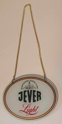 Jever Light Zapfhahnschild, Tresenschild, Bar, Kneipe, Bier, Deko, Gastro