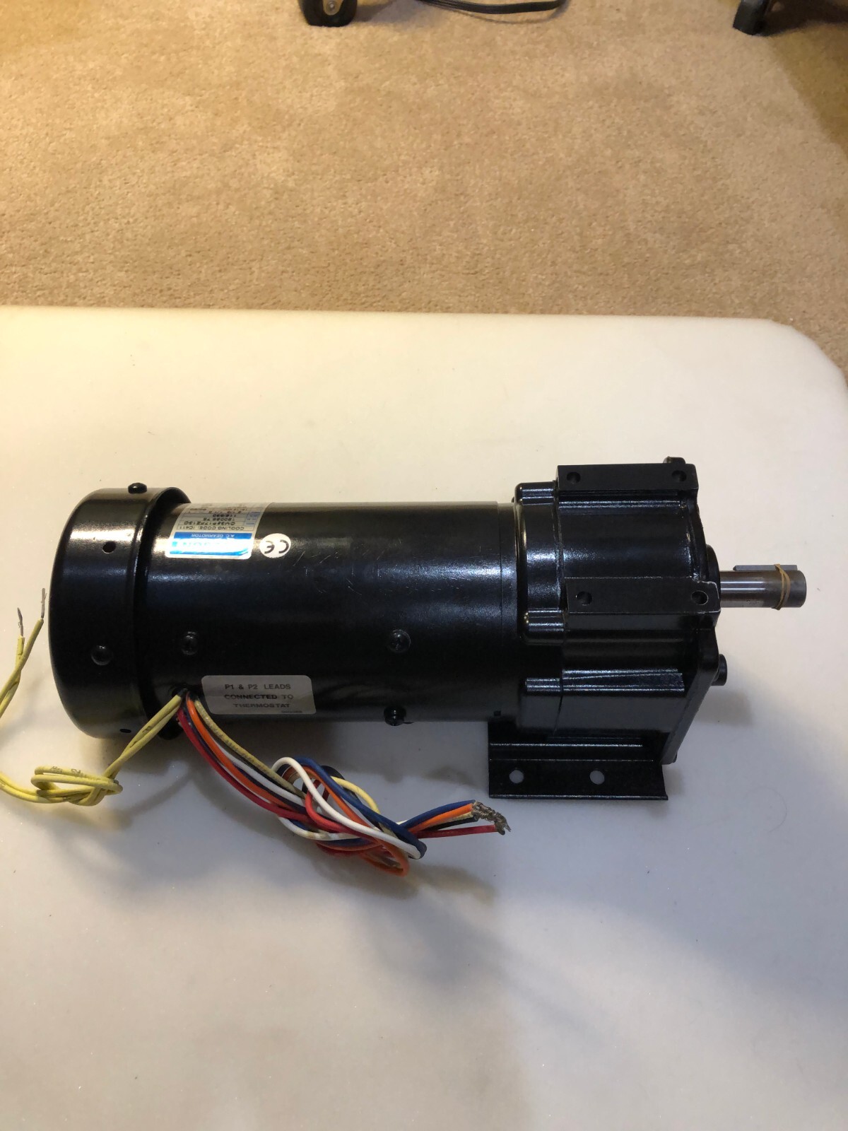 Leeson AC Gear Motor, Catalog No. M1145034.00; Model No. CM38P17FZ13 eBay