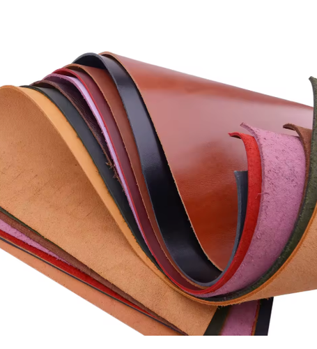 Crazy Horse Leather 2mm Thick Pull-Up Cowhide First Layer of Vintage Oil Tanned - Picture 2 of 11