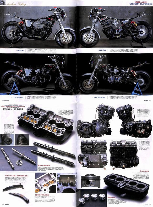 BOOK] RACERS 33 AHM CB750F Honda Freddie Spencer AMA superbike