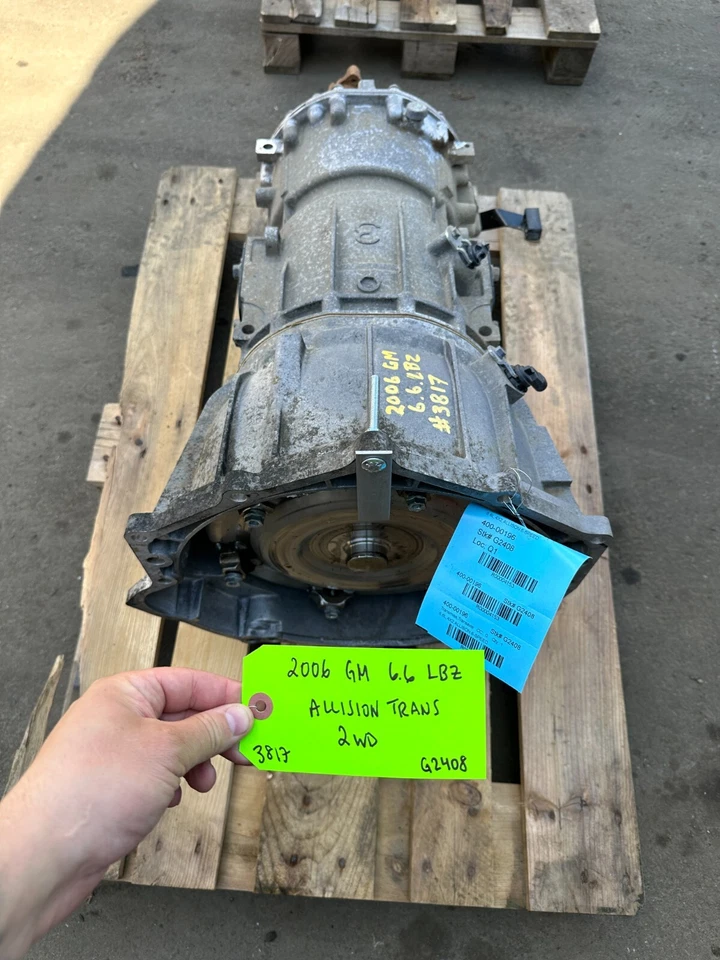 06 07 Chevrolet GMC 3500HD DURAMAX 6.6 ALLISON 1000 AUTOMATIC TRANSMISSION 2WD - Image 4 of 4