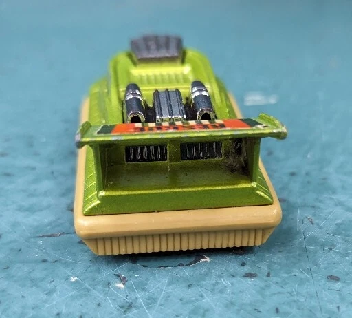 1972 Matchbox Superfast Rescue Hovercraft No.72 & 2 Green Paint  - Image 4 of 4