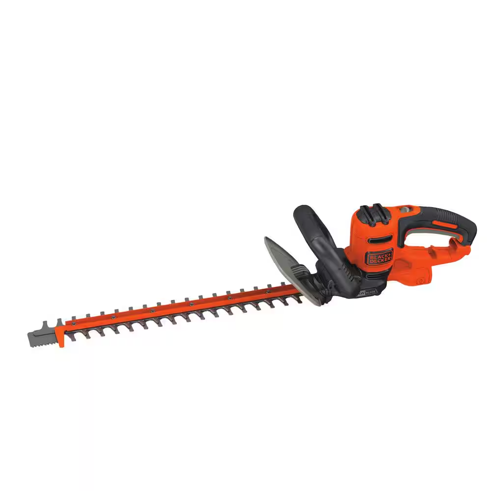 20-Inch 3.8 Amp Corded Dual-Action Hedge Trimmer with Saw Blade Tip