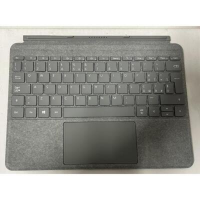 Microsoft Surface Go 1-4 Tastatur Hülle Italienisch QWERTZ Layout Hellgrau