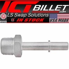 5/16 Fuel Rail Male Quick Connect to 3/8" NPT Adapter Hose Fitting LS LS1 LS3 GM