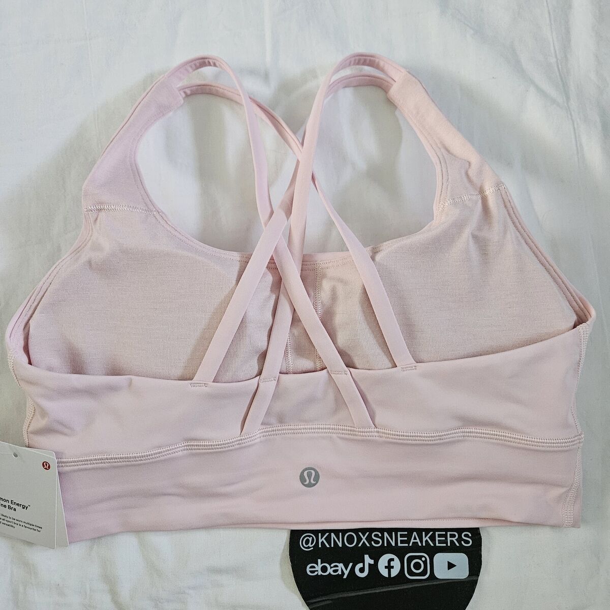 Lululemon Energy Longline Bra Medium Support FUSP Flush Pink Lululemon Energy Longline Bra Medium Support FUSP Flush Pink