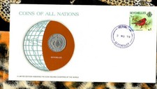 Coins of All Nations Seychelles 50 cents 1977 UNC