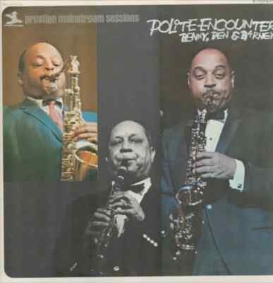 Benny Carter , Ben Webster , Barney Bigard Polite Encounter + INSERT Vinyl LP