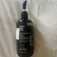 Every Man Jack Sea Salt Deeply Moisturizing Daily Conditioner Coconut  Shea 12o