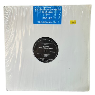 Rod Lee - Feel Me Part 3 EP (NM/NM) Baltimore Breakbeat Records