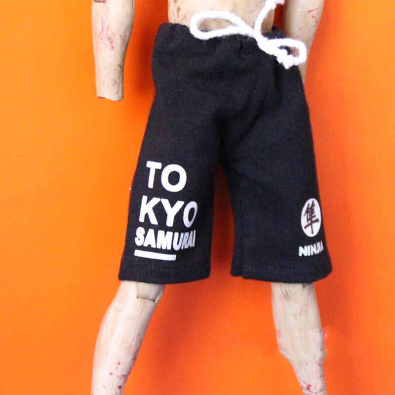Tokyo samurai ショーツ 1:6th ToKYo Samurai NINJIA Short Pants Model For 12