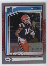 2024 Panini Donruss Rated Rookie Optic Preview Holo Prizm Casey Washington 10nl
