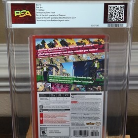 Pokemon Legends: Z-A PSA 10 A++ Nintendo Switch 2 126796A Graded Game