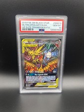 Pokemon Moltres Zapdos Articuno GX Full Art Promo SM210 Hidden Fates PSA 10 MINT