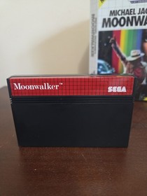 Michael Jackson's Moonwalker Sega Master System CIB Box & Manual Great Condition
