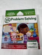 LeapFrog Doc McStuffins Problem Solving Learning Game LeapPad LeapsterGS NEW