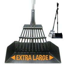 Heavy Duty Pooper Scooper for Large Dogs - Long Handle Waste Cleanup Tool