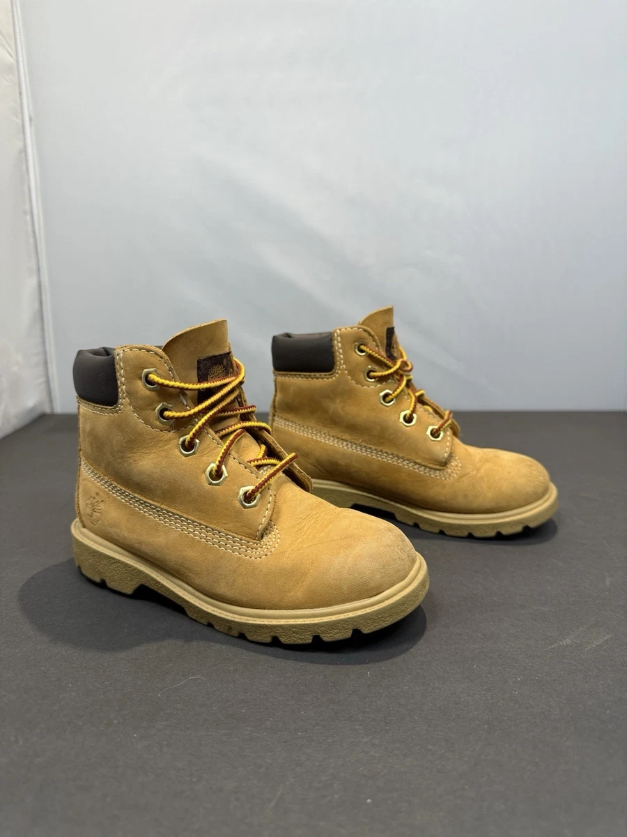 Timberland 靴子黄色男女儿童鞋| eBay