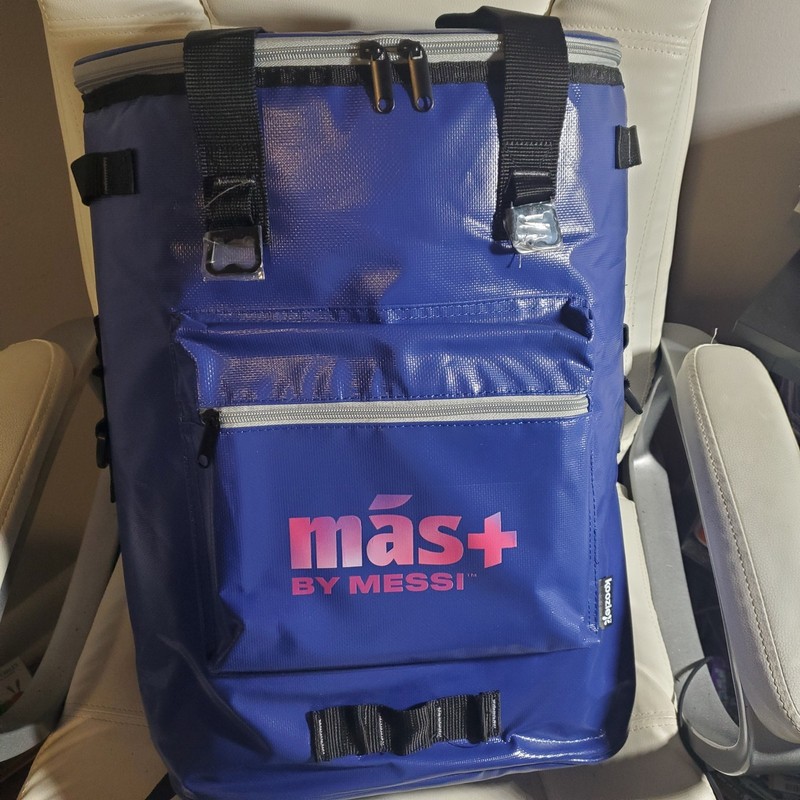 MAS+ BY MESSI BACKPACK COOLER (NEW)