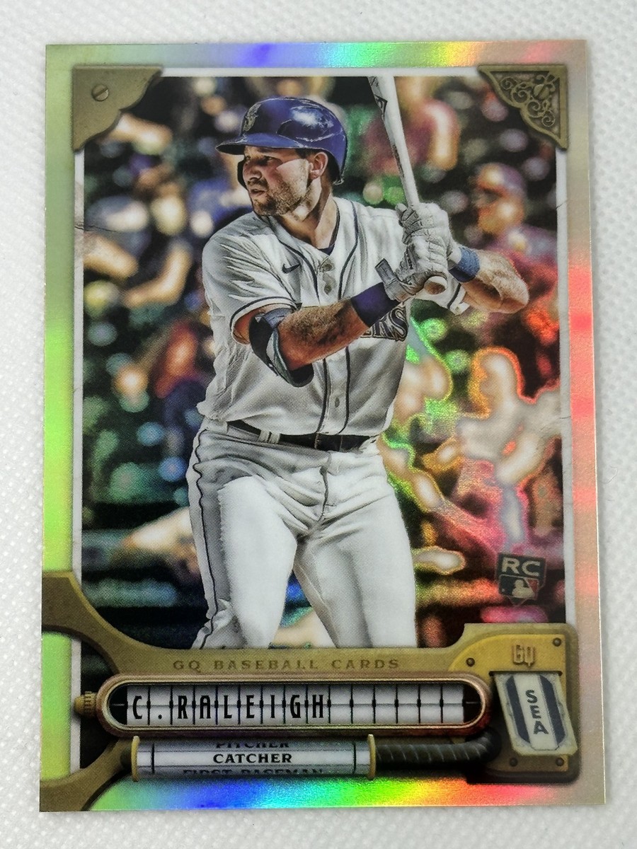 Cal Raleigh Rookie 2022 Topps Gypsy Queen Chrome Refractor Seattle Mariners Cal Raleigh Rookie 2022 Topps Gypsy Queen Chrome Refractor Seattle Mariners