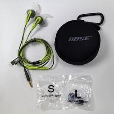 Bose SoundSport In-Ear Headphones Wired 3.5mm Jack Sport Earphones - Green