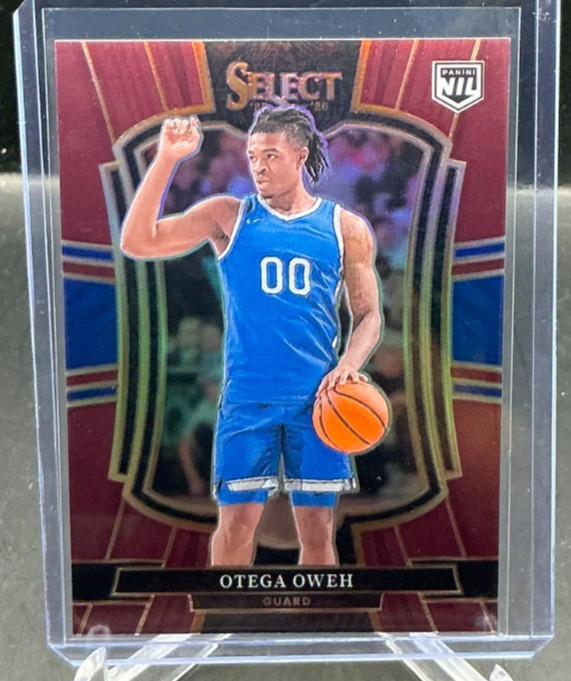 2025/26 Panini Select NBA - OTEGA OWEH MAROON PRIZM #003/175 KENTUCKY