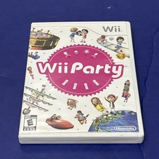 Wii Party (Nintendo Wii, 2010) Complete W/ Manuals - CIB