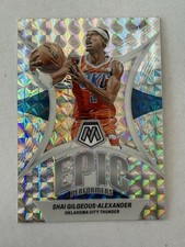 2023-24 Panini Mosaic - Epic Performers Shai Gilgeous-Alexander #1 Mosaic Prizm