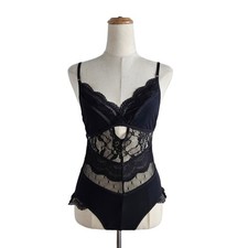 Zimmermann Lace Spaghetti Strap Bodysuit