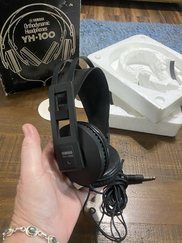 Yamaha Orthodynamic Headphones YH-100 with Box - Picture 18 of 20