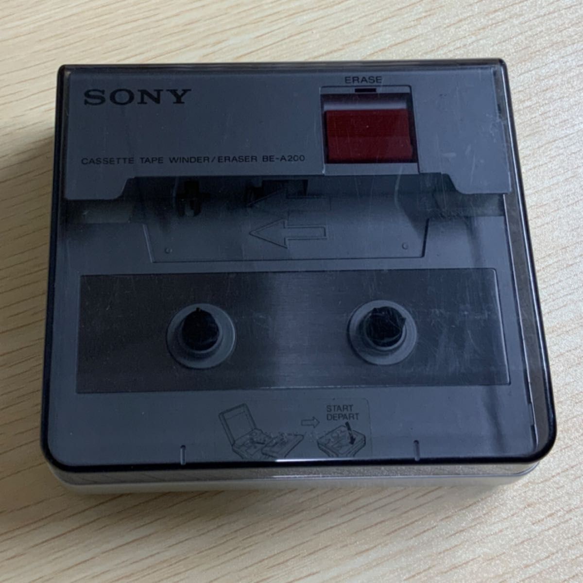 Rare!!! SONY BE-A200 cassette tape winder eraser AS-IS From Japan