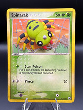 Pokémon TCG- Spinarak 75/115 EX Unseen Forces 2005, Common on eBay