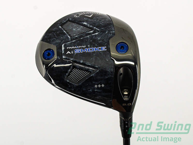 Callaway Paradym Ai Smoke TD Driver 9° X-Stiff Right Hand 45.5in Mint Condition